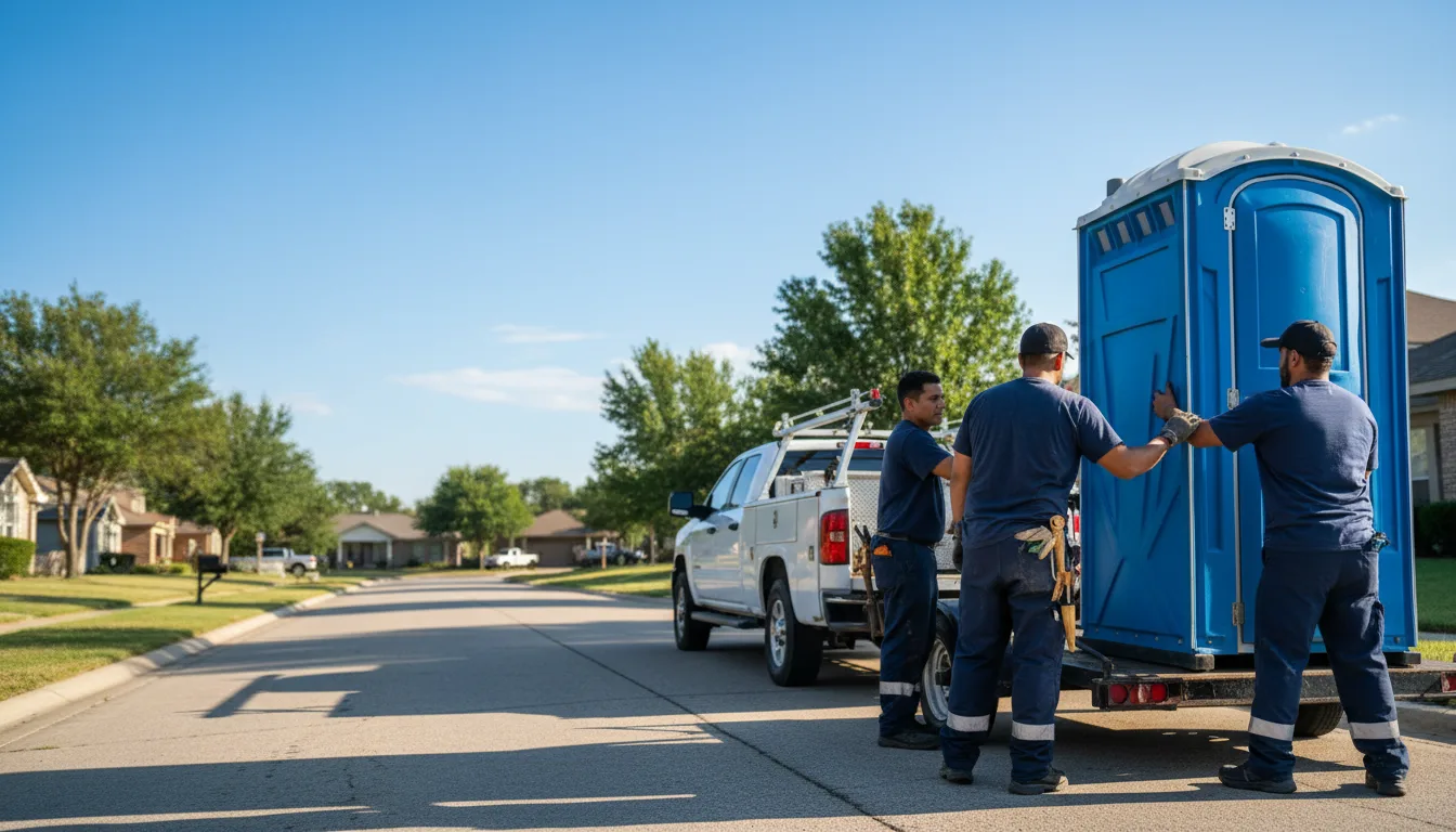 Portable Toilet Rental in Kerrick, TX near me